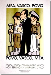 Cartel en solidaridad de Vasco Gonçalves