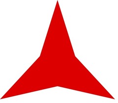 El logo y la bandera del Frente Popular se correspondía también con el emblema adoptado por la AIDC y, posteriormente, por las Brigadas Internacionales