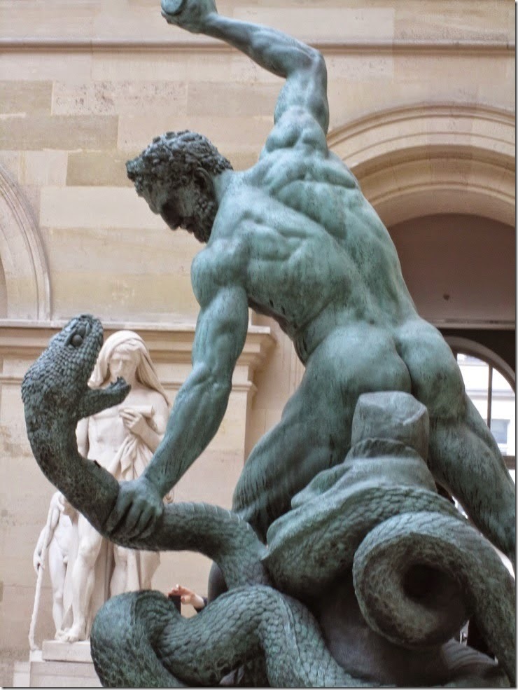 La Hidra de Lerna y Hércules, de François J. Bosio